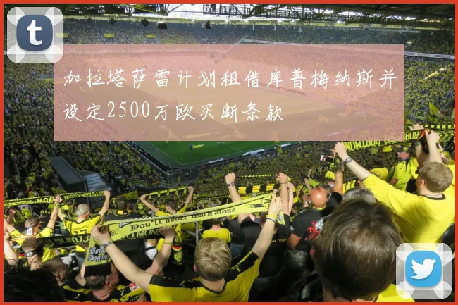 加拉塔萨雷计划租借库普梅纳斯并设定2500万欧买断条款