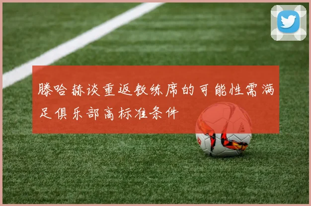 滕哈赫谈重返教练席的可能性需满足俱乐部高标准条件
