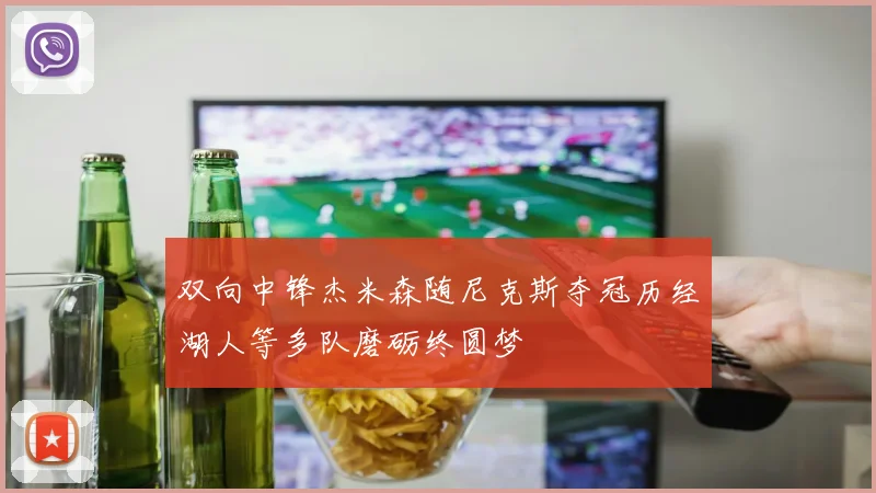 双向中锋杰米森随尼克斯夺冠历经湖人等多队磨砺终圆梦